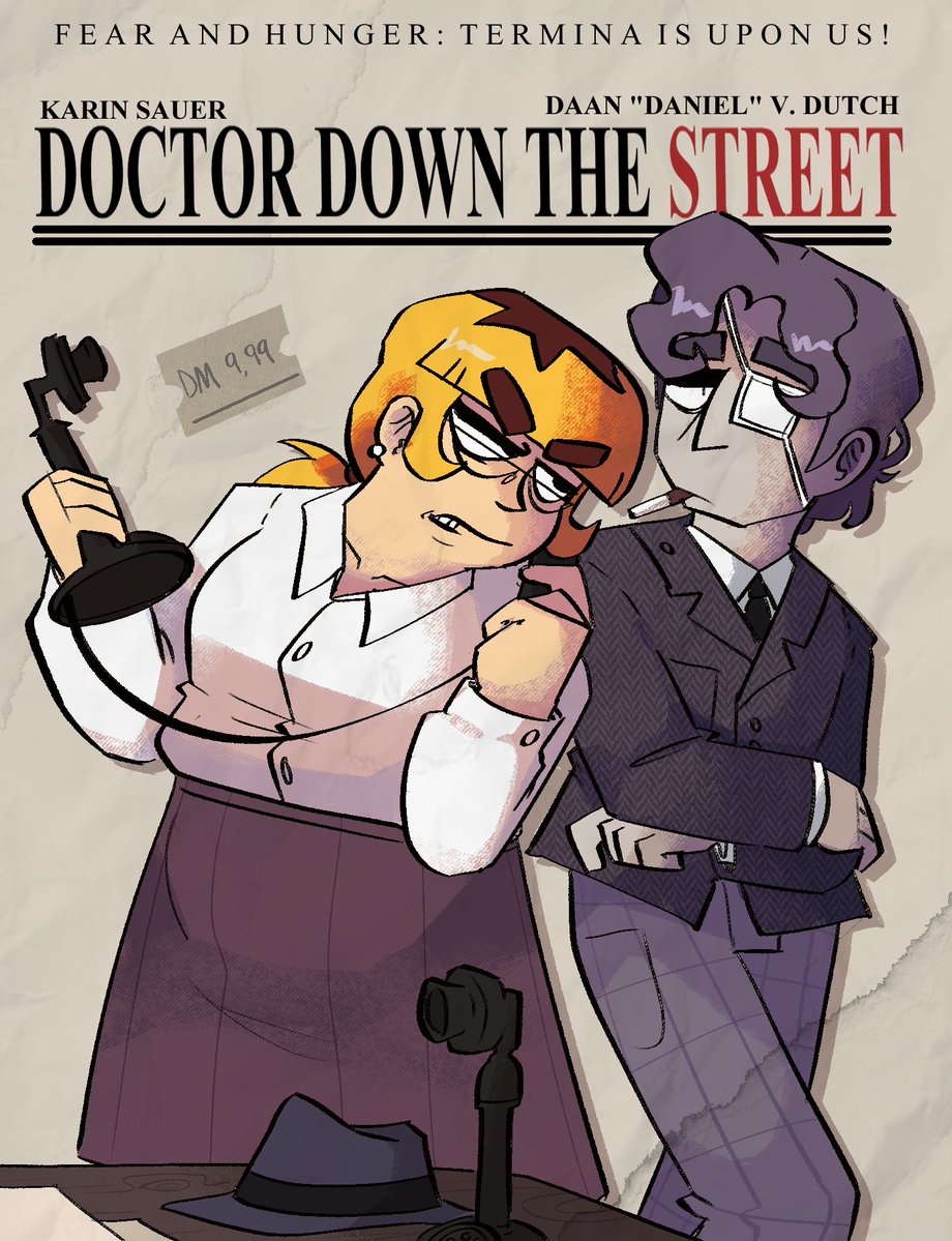 [Day 16] Old hollywood, made a parody of a vintage poster I saw