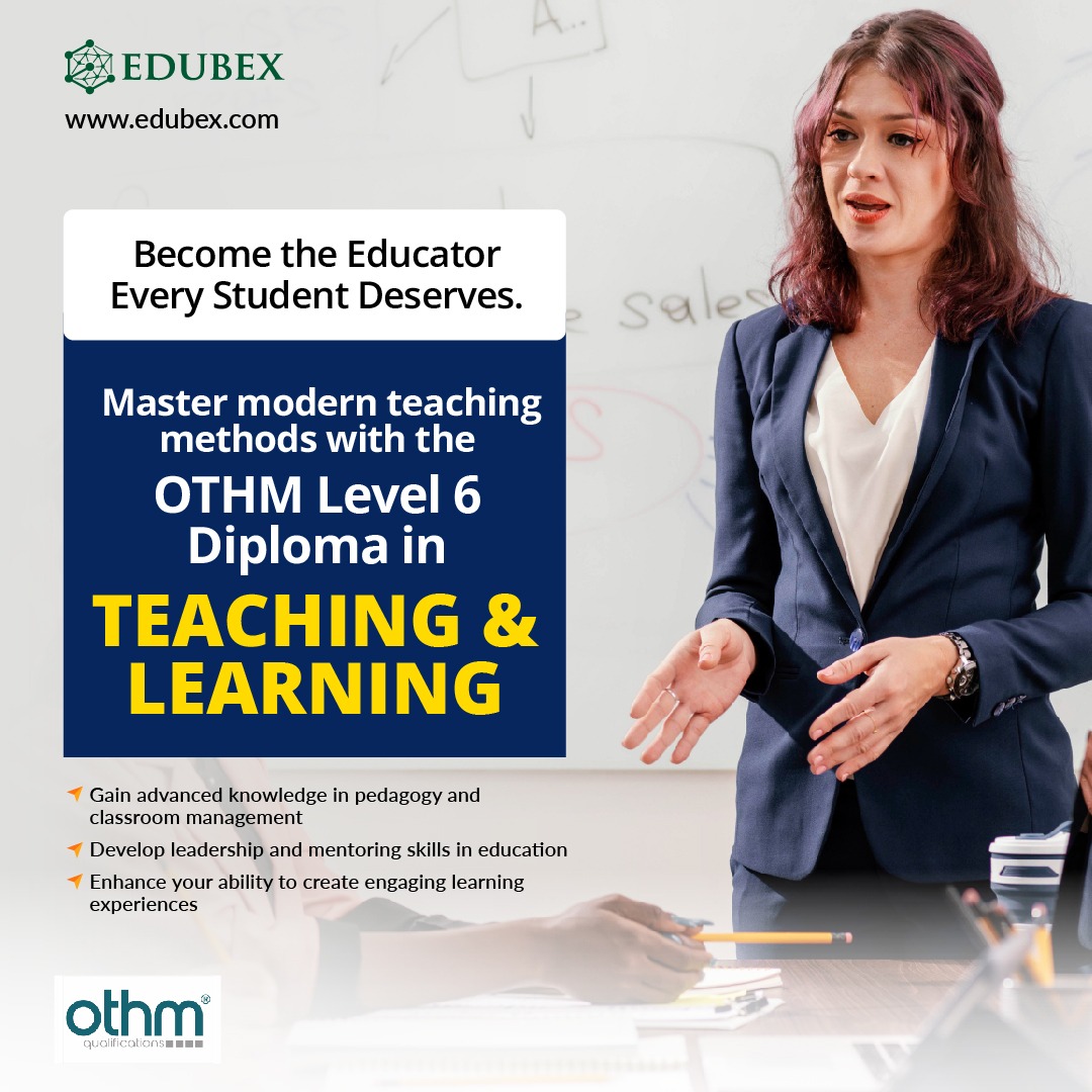 EdubexEdu's tweet image. Become the Educator Every Student Deserves.
Master modern teaching methods with the OTHM Level 6 Diploma in Teaching and Learning
edubex.com
#Edubex #TeachingAndLearning #OTHM #TeacherDevelopment #CareerInEducation #OnlineLearning #ProfessionalTeaching  #level6