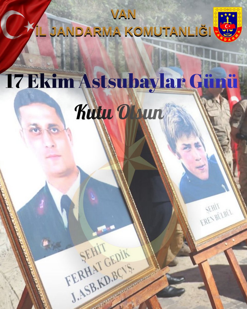 Birlikte Güçlüyüz🇹🇷

17 Ekim Dünya Astsubaylar Günü kutlu olsun.