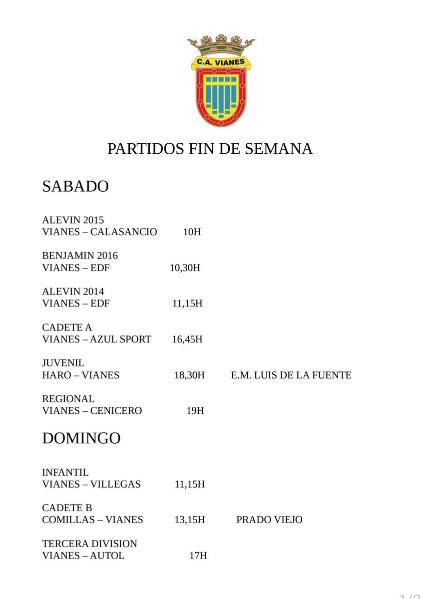 Bonito fin de semana