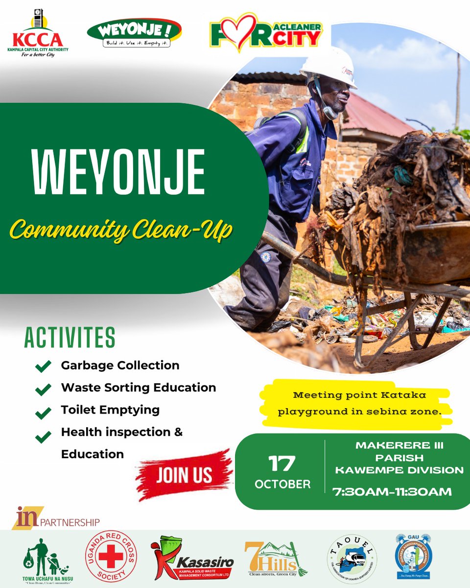 towauchafu's tweet photo. Happening now! Come through and learn all about how e-waste management concerns you as a citizen...from the gadgets you use to how you dispose of them. 💡♻️ Let’s build a cleaner, smarter Uganda together!
@UCC_ED
#DeclutterEwasteToday #TowaUchafuNaNusu https://t.co/j6dfxwzALS