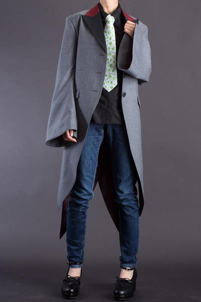 uenoyaブランド　ロングコート(ブラック) トレンチコート、ロングコート販売】ロングコートのuenoya【2010