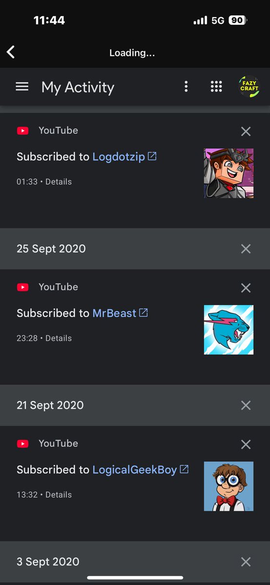 fazygaming1's tweet photo. Hey @MrBeast
I have been subscribed for 1,848 days! can I get $1,848? https://t.co/0QvtImyDmV