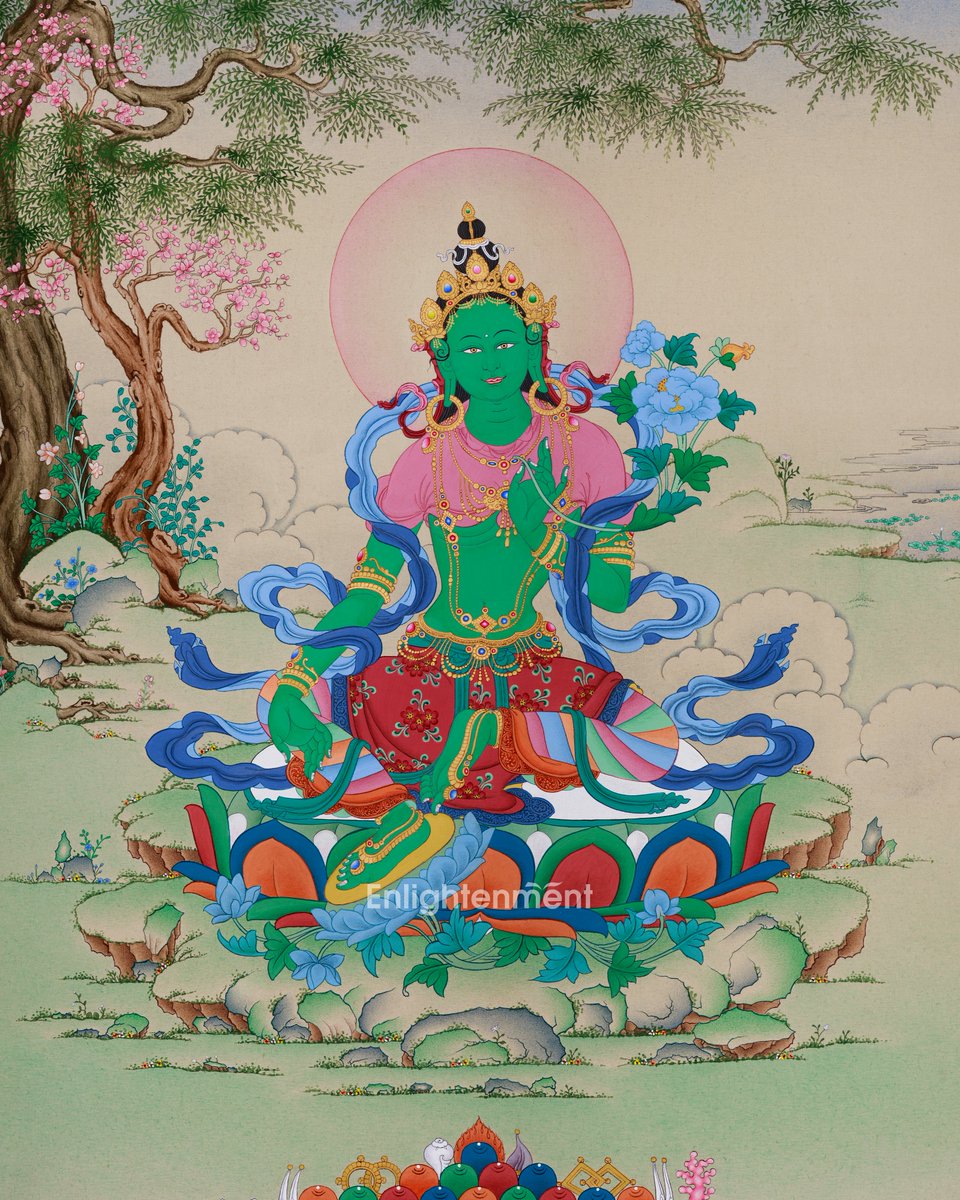 🌸 Tara Thangka Collection - The Mother of All Buddhas 
🪔 Explore authentic artistry, spiritual beauty, and timeless blessings - only at Enlightenment Gallery.

SKU: 22557 | 23087 | 22986 | 

[enlightenmentthangka, tara thangka, green tara, white tara, red tara, 21 taras]