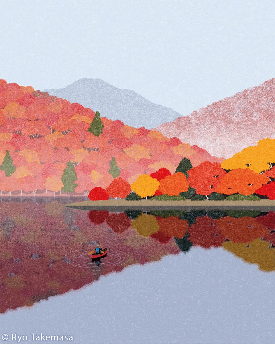 Autumn in the Water Mirror (2019)
Art Print: inprnt.com/gallery/ryotak…