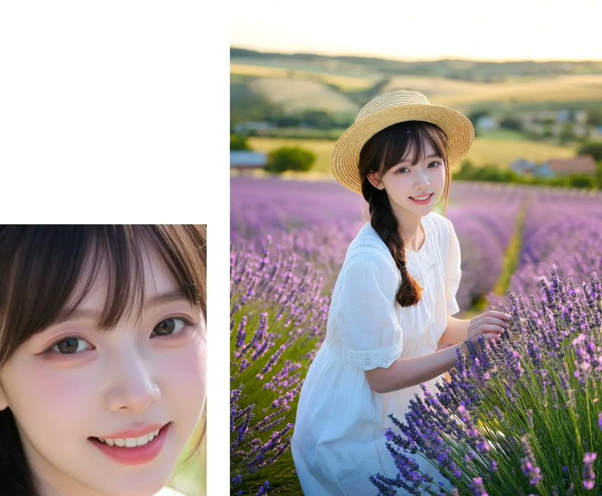 ModelScope2022's tweet image. [1/3] 🚀 Introducing Face-to-Photo by DiffSynth-Studio &amp;amp; @Merjic_AI ! Transform ordinary face photos into stunning high-fidelity portraits. It&apos;s now open-source!

👍 Built on Qwen-Image-Edit @Alibaba_Qwen, the Face-to-Photo model excels at precise facial detail restoration.…