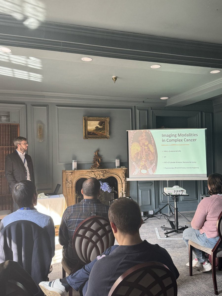 MRI is essential in rectal cancer staging but often challenging for surgical trainees to interpret. I was delighted to organise “MRI for Rectal Cancer” course with Dr Thomas Glover Consultant GI Radiologist from St Mark’s The National Bowel Hospital at The Dukes Club Weekend