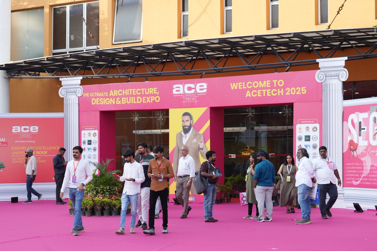 BIECentre's tweet image. #ACETECHBengaluru2025 | Oct 10–12 @BIEC_Bangalore India’s leading expo for architecture, building materials, and design concluded successfully — bringing 200+ exhibitors &amp;amp; 45,000+ professionals together for 3 days of innovation, networking &amp;amp; collaboration.
#ACETECH2025 #BIEC