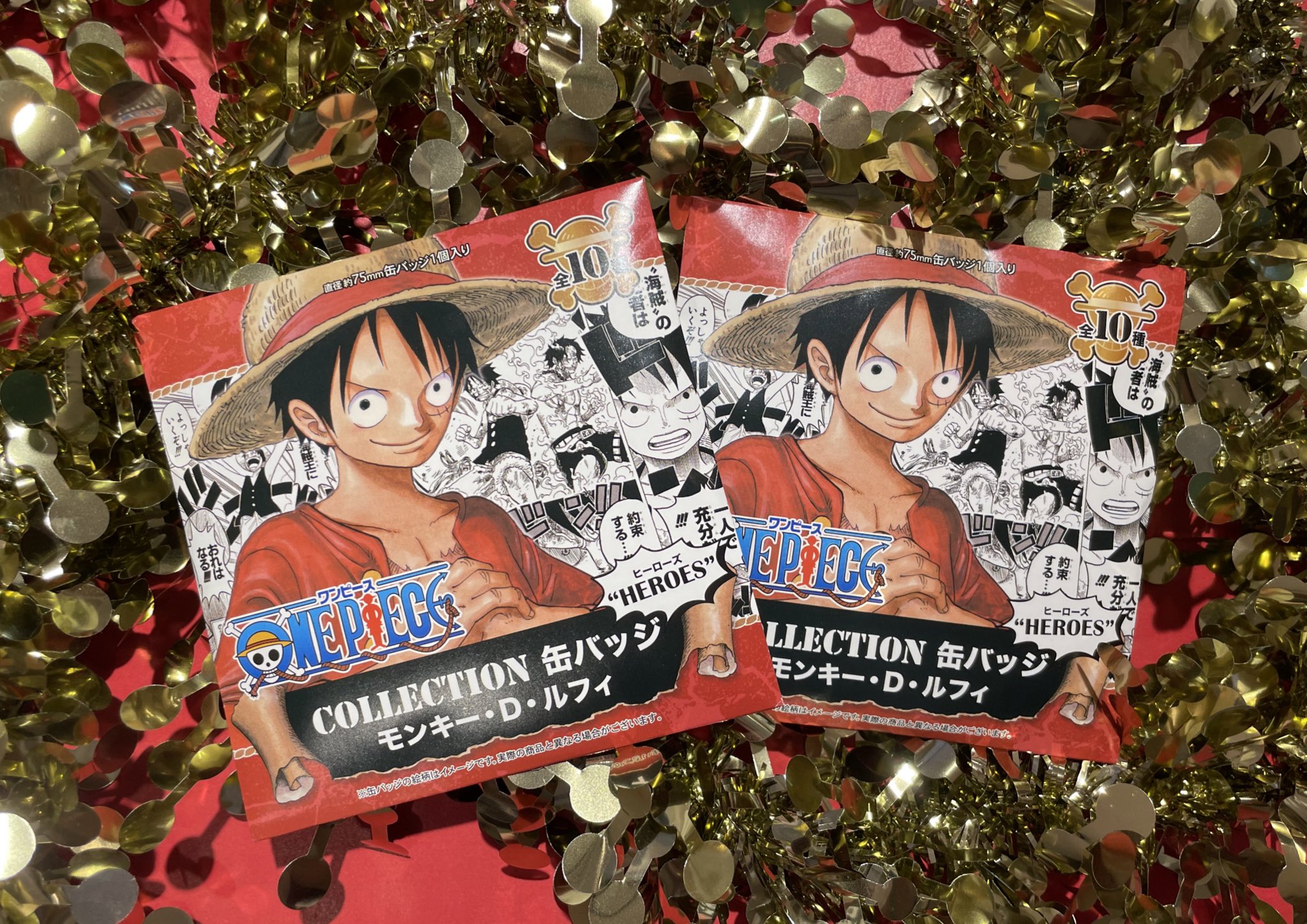 ワンピース ルフィ 缶バッジ ONE PIECE麦わらストア渋谷本店 on X: