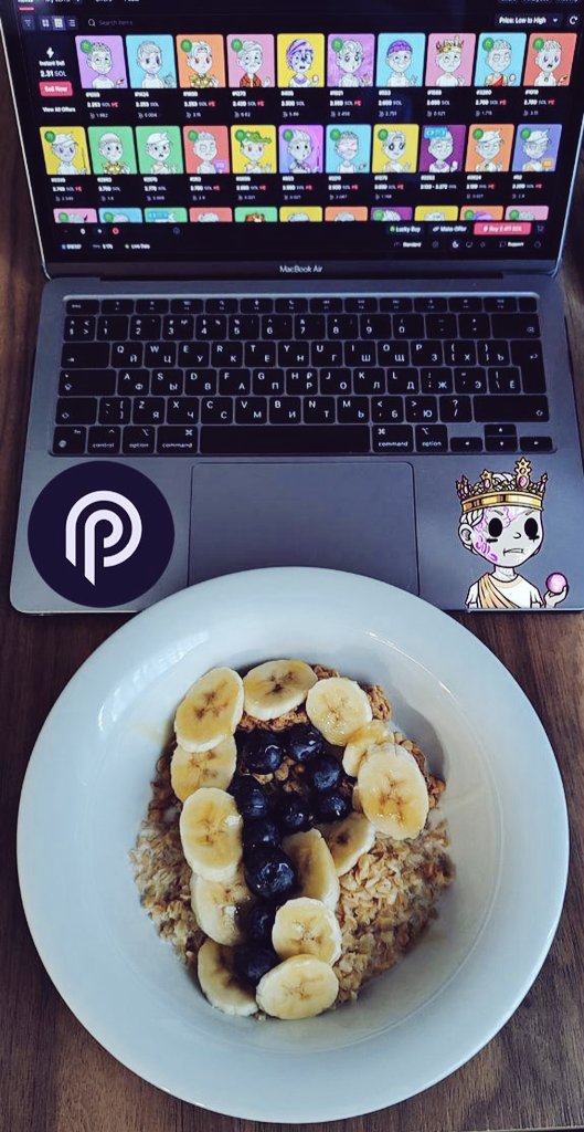 Glomo <a href="/PytheniansNFT/">Pythenians</a> 💜 Have a good day!
Eating <a href="/PythNetwork/">Pyth Network 🔮</a> pill on a breakfast 😋