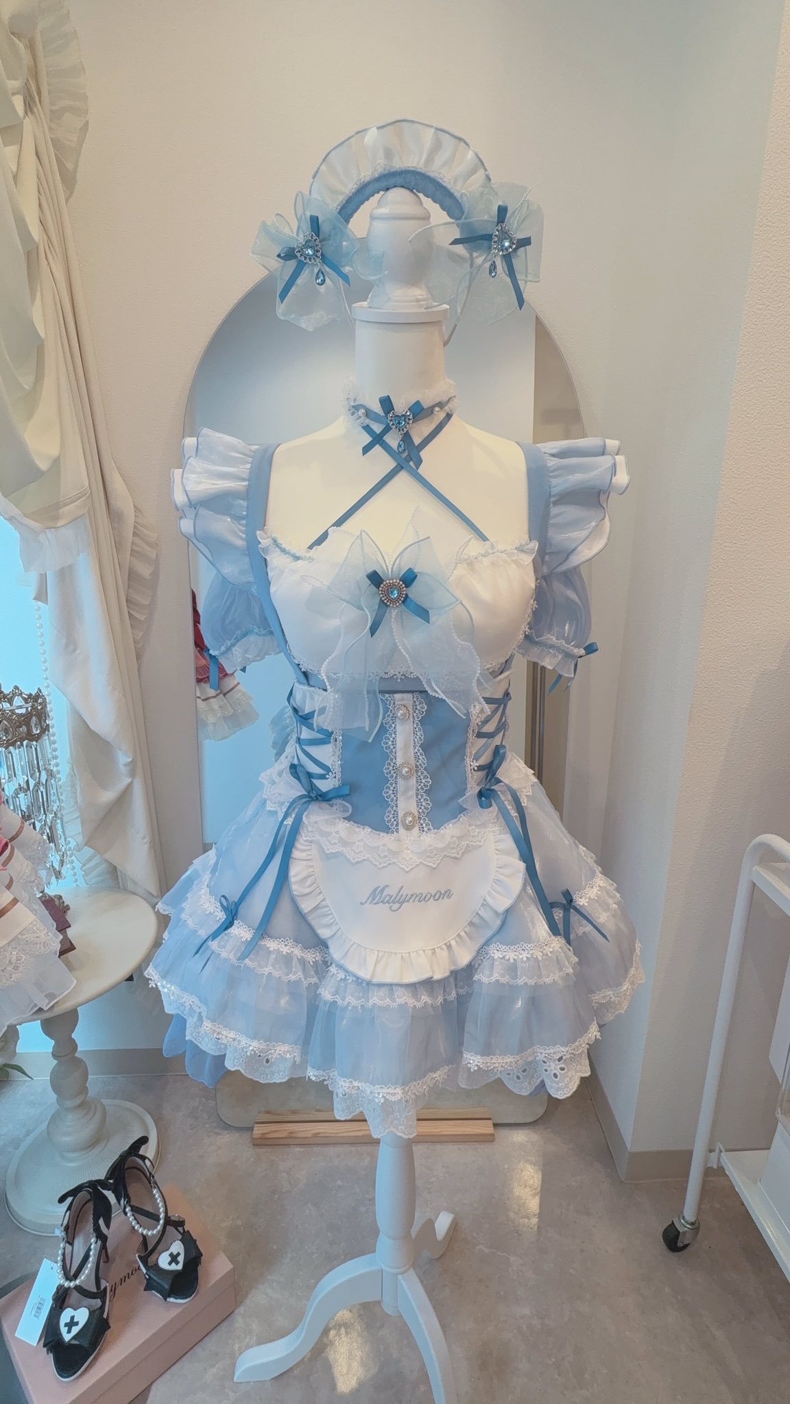 Mumei着用 魔法少女-トゥインクルシフォンキャンディメイド Malymoon