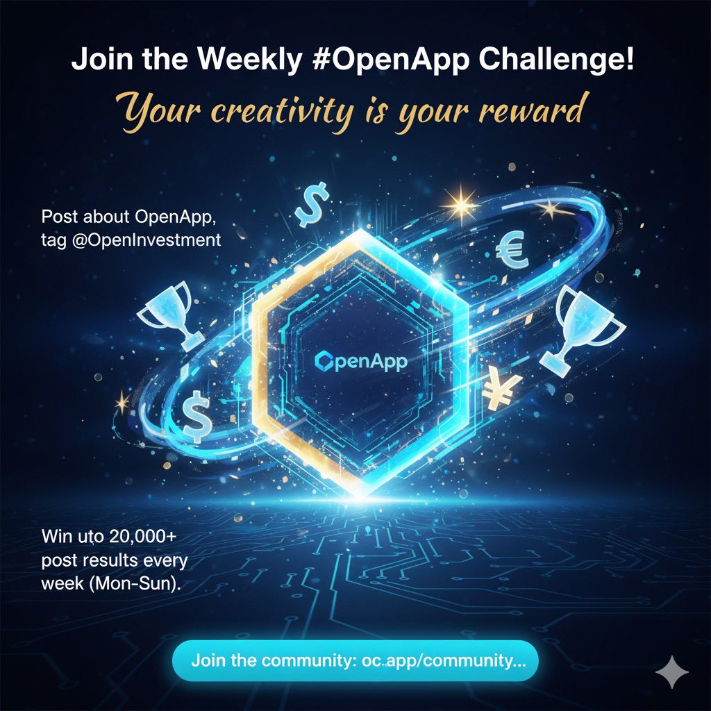 Sulaiyah11's tweet photo. 💡The OpenApp community isn’t just about innovation — it’s about appreciation.
Every week, members are rewarded for sharing value, creativity, and insight.
Join a space where contribution truly pays off. 
Join the community..
👉 https://t.co/xSY28QFKBo…
@OpenInvestment_ #OpenApp https://t.co/H6BH32trkj