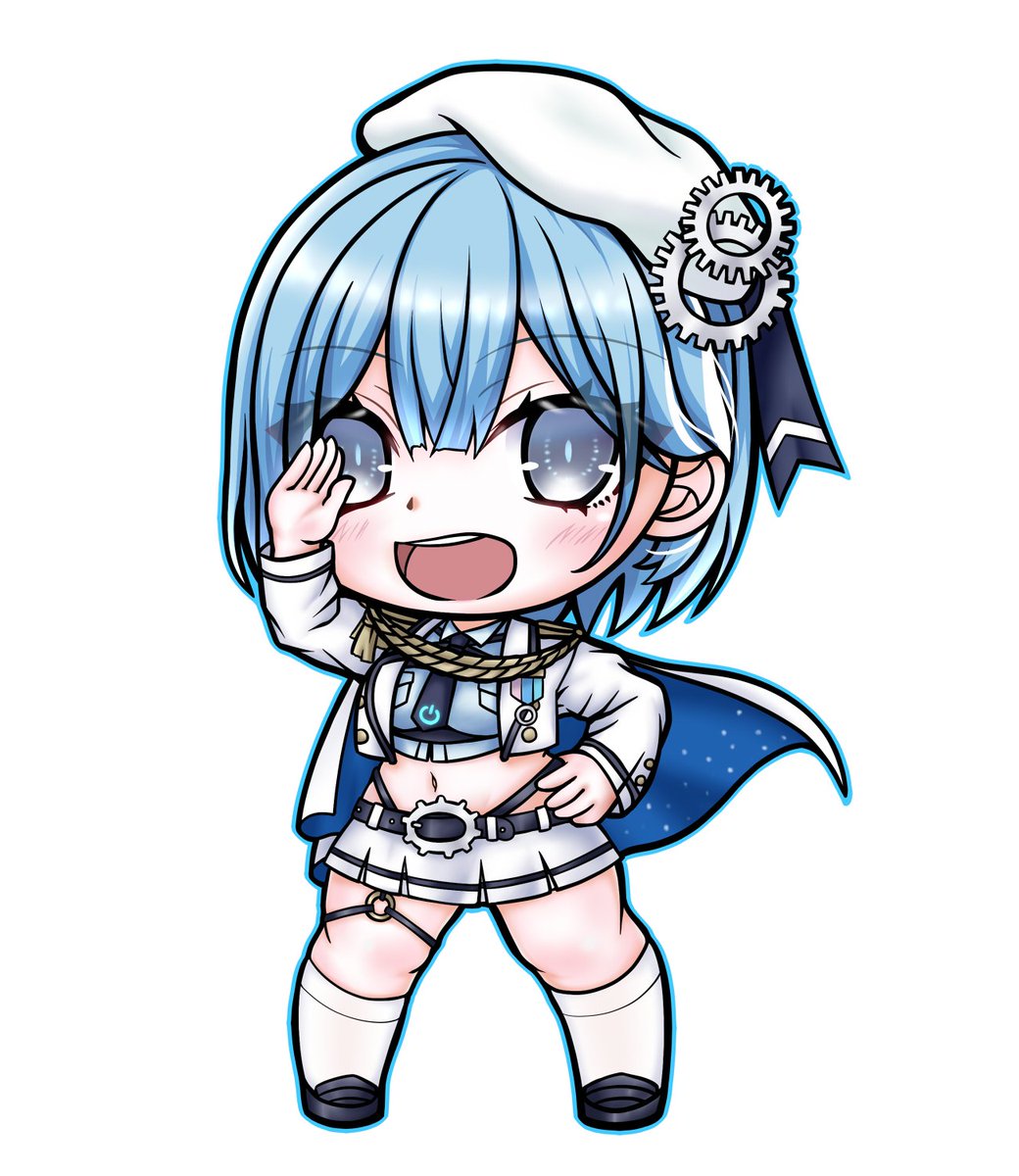 「#処女作と最新作を並べてはる Pixivに投稿してある最初のデジ絵と 最新のデジ」|❄️青葉きの🌸のイラスト