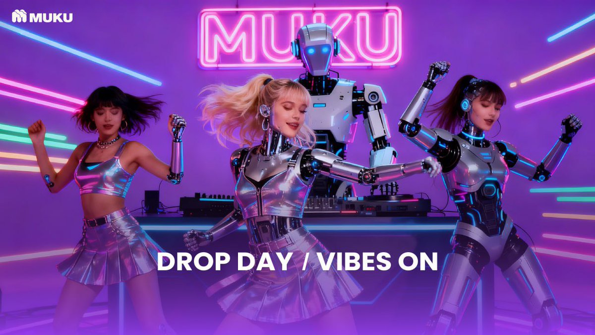 Mukusongs's tweet image. 💜 Drop Day!
🎶 Turn up your K-pop vibe with MUKU — AI + Web3 music bridging fans and creators.

👉 Follow @Mukusongs
👉 RT + Like this post
👉 Tag a K-pop buddy &amp;amp; comment your fave K-pop song

🏆 4 winners share 50 USDT (12.5 each)!
⏰ Ends Oct 24, 15:00 UTC
