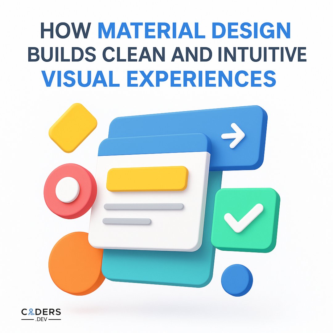 dev_coders's tweet image. 📱 Tired of cluttered interfaces and confusing user flows?

Material Design helps you build cleaner, intuitive, and visually cohesive experiences. ✨

Boost usability, simplify design, and keep users engaged!

👉 Learn more: coders.dev/blog/material-…