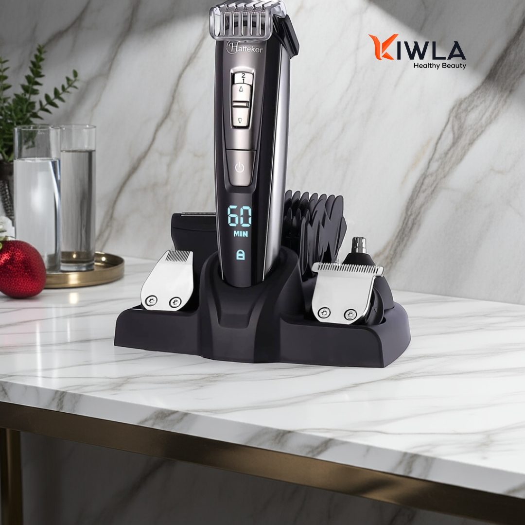 thekiwla's tweet image. Hatteker 5-in-1 Hair Clipper &amp;amp; Beard Trimmer Kit all-in-one grooming tool includes multiple attachments for haircuts, beard trimming, detailing, and body grooming!✂️

#SmartGrooming #menwithstyles #healthybeauty @thekiwla

kiwla.com/hatteker-hair-…