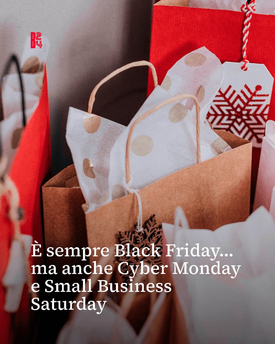 tvbusiness24's tweet photo. Dal boom USA anni ‘50 al successo italiano: il #BlackFriday cambia il modo di fare shopping natalizio con sconti, e-commerce e tante novità.
Leggi l'articolo su https://t.co/nQn4TrCItM o al link https://t.co/lDz9ycaMYf https://t.co/ZCrDmMBsiI