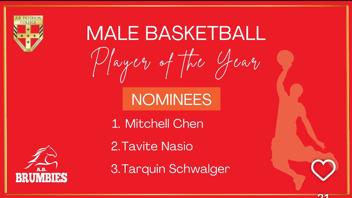 Congratulations to <a href="/NFLAcademy/">NFL Academy</a> athletes <a href="/Tavitenasio/">Tavite Nasio</a> ‘29 and <a href="/Tarqswagger/">Tarquin Schwalger</a> ‘28 on your nomination for Male Basketball POY!