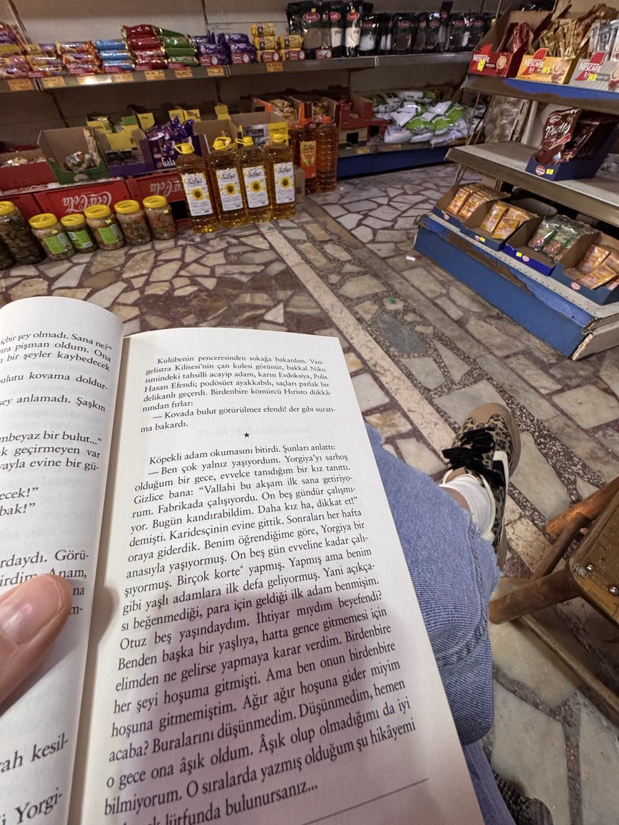 Okuma köşem (bakkal)😀