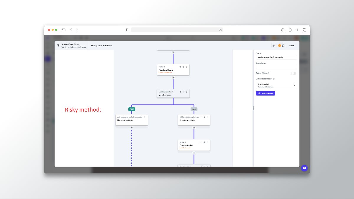 karolgost_'s tweet image. #Flutterflowtip for today:
Be careful with duplicating your data updates!
Sometimes you'll update same data twice, eg. based on condition.
Later, when you change something in one update, it's easy to forget about second update.
It's much cleaner to update whole data once.