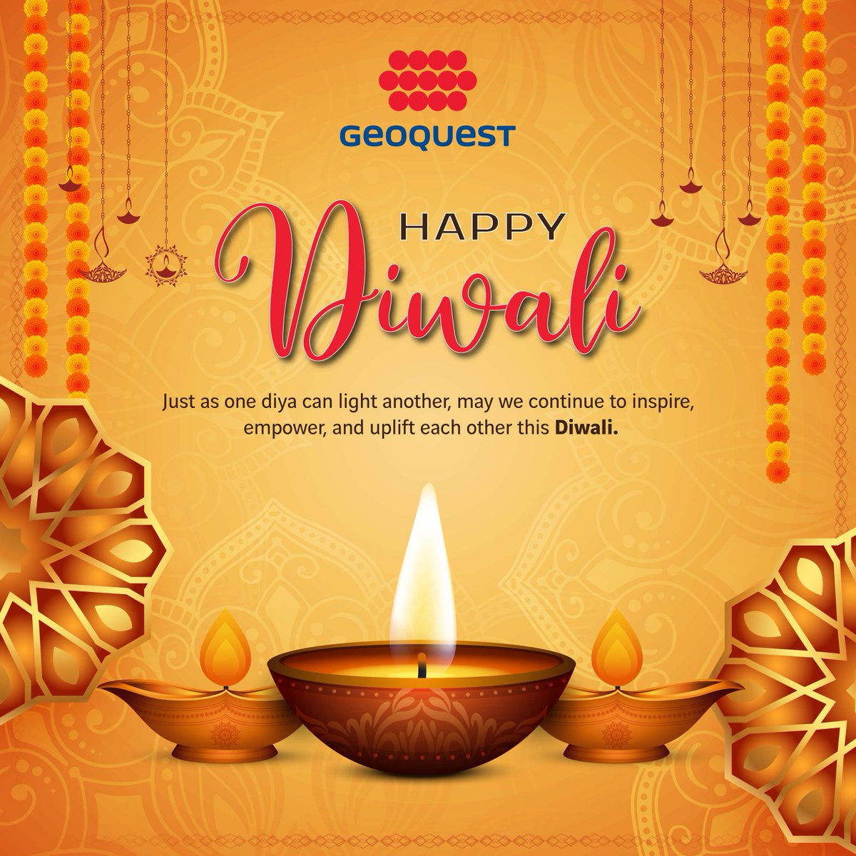 GeoquestIndia's tweet photo. Wishing you and yours light, love and good fortune on the occasion of Diwali!

#Diwali2025 #Diwali #Deepavali #Deepawali #GeoquestIndia https://t.co/XHvtlUbKzH