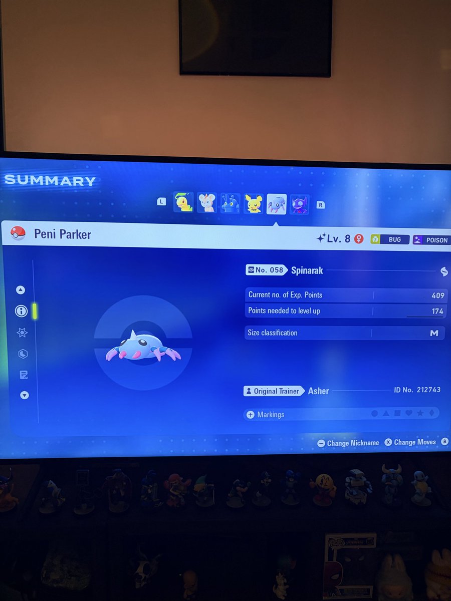 NOT EVEN 15 MINS LATER I GOT ANOTHER SHINY 
#pokemonlegendsza