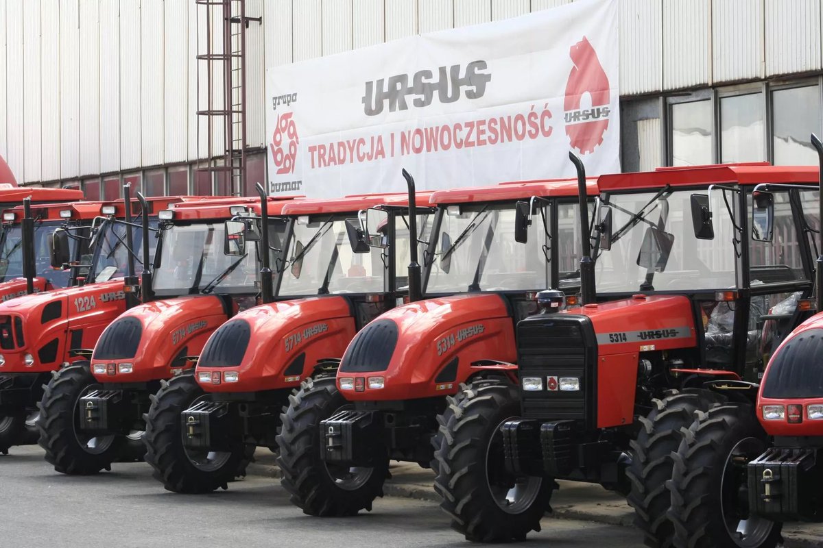 Kojarzycie markę Ursus?🚜

Od 2024 już w rękach kapitału z 🇺🇦 bo utrzymywać przedsiębiorstwo w Polsce🇵🇱 Donalda Tuska się nie opłaca.

 Efekt? produkcja trwa, fabryki zatrudniają specjalistów, marka wchodzi na rynek dealerski i rośnie✅❗️

Brawo za „repolonizację” Panie Tusk❌