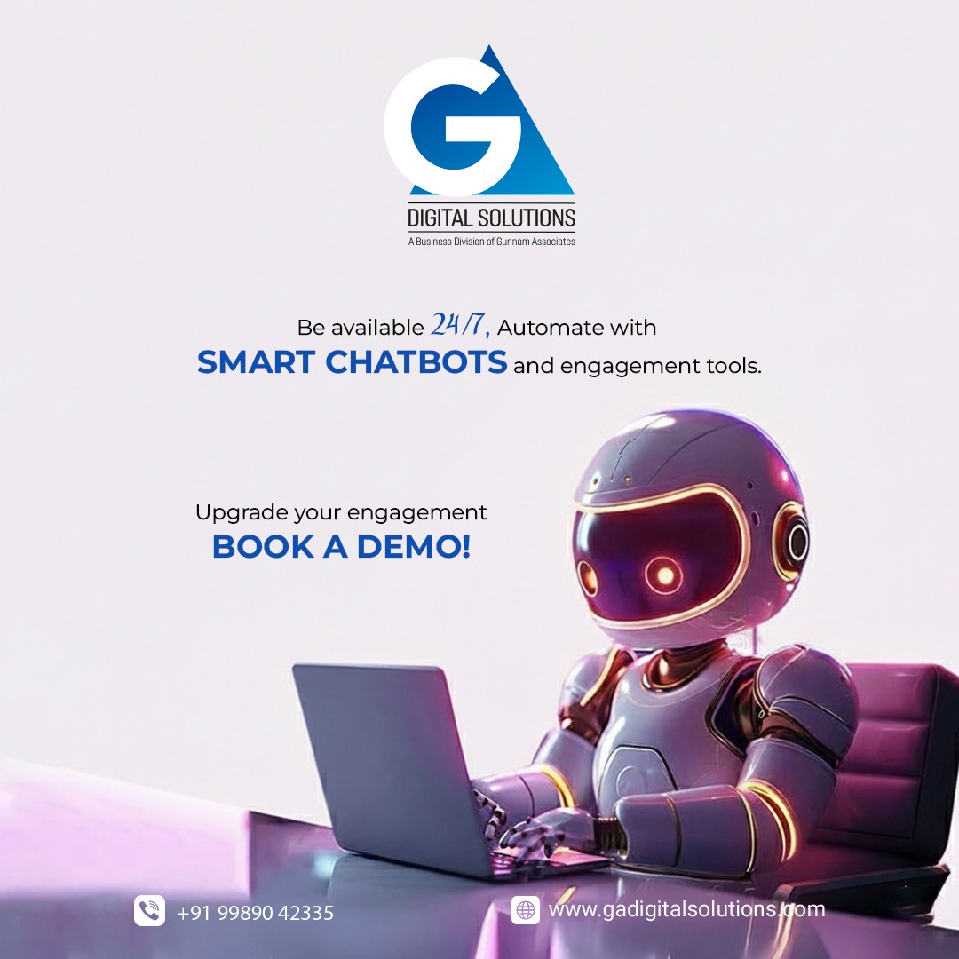 GA_DigitalSols's tweet image. Convert queries to customers with real-time, intelligent support features. Reach out today
#GADigitalSolutions #CustomerSupport #RealTimeSupport #IntelligentSolutions #ConvertLeads #SmartCustomerService #BusinessGrowth #LeadConversion #AIChatSupport  #CustomerEngagement