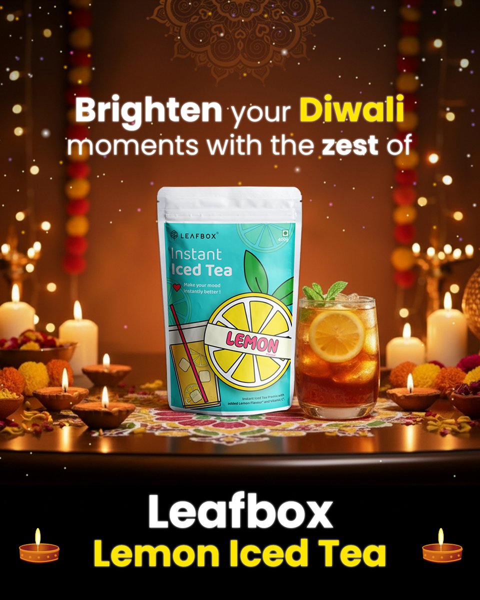 leafbox_tea's tweet photo. Celebrate the festival of lights with a cup of pure joy! 🍃✨ Let Leafbox Tea bring warmth and happiness to your Diwali moments.

#leafbox #diwalicelebration #leafboxtea #diwalitea #festivetea #sipandcelebrate #organictea #diwalispecial #diwali2025 #celebratediwali https://t.co/OMxUPzU1ew