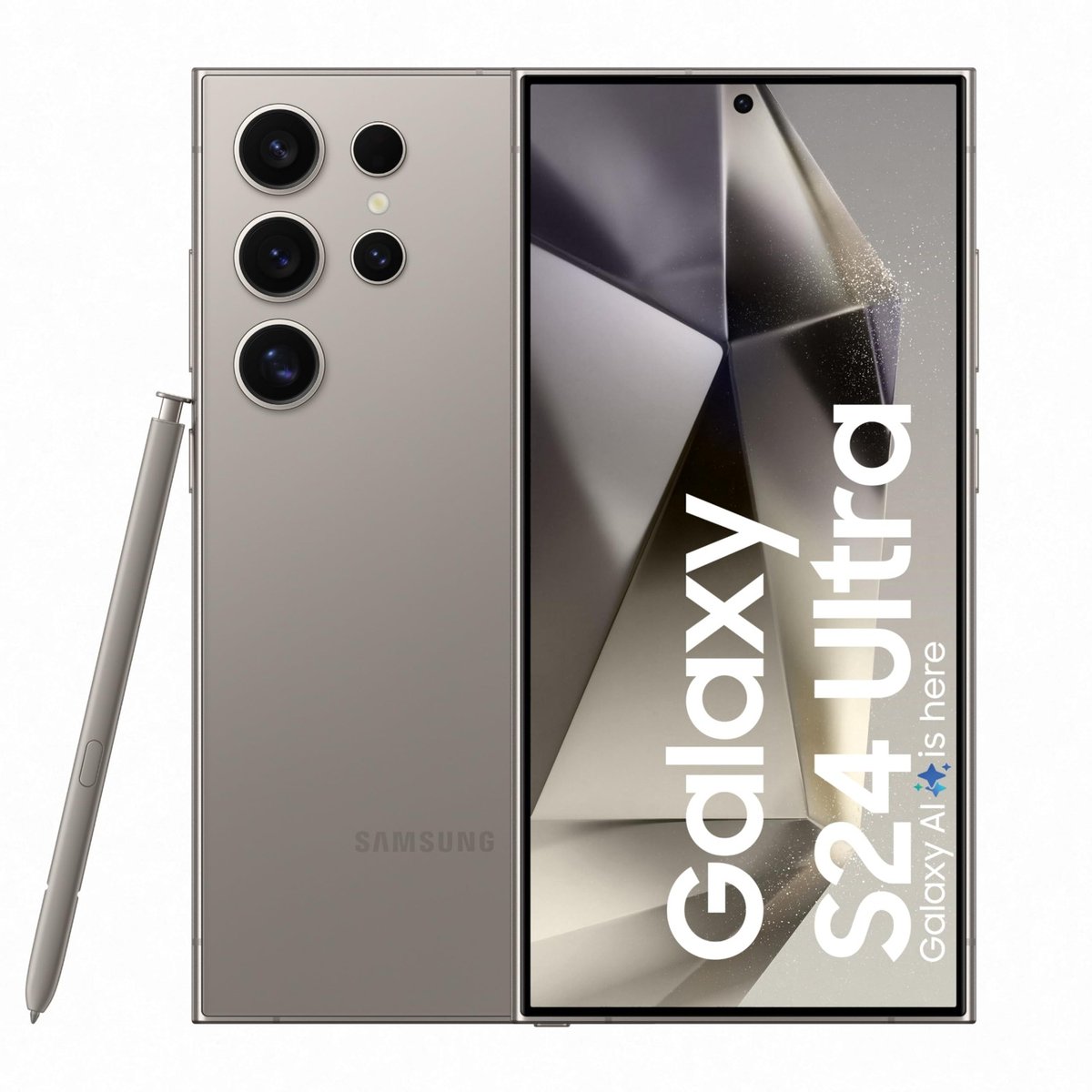 TechDealFinder0's tweet image. #GalaxyM17at12499
Samsung Galaxy S24 Ultra 5G AI Smartphone with Galaxy AI (Titanium Gray, 12GB, 256GB Storage), Snapdragon 8 Gen 3, 200 MP Camera with ProVisual Engine and 5000mAh Battery
amzn.to/498IPGF