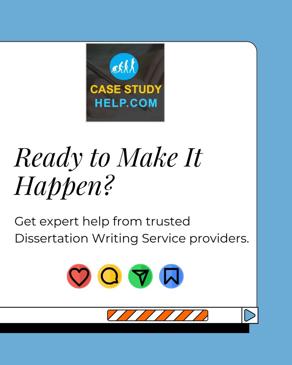 casestudyhelp's tweet image. Feeling stuck, stressed, or simply out of time?
Get expert help from trusted academic writers who know exactly what it takes to succeed.
👉 tinyurl.com/3ad7h2xt
#dissertationwritingservice #academichelp #phdlife #mastersthesis #dissertationhelp #casestudyhelp