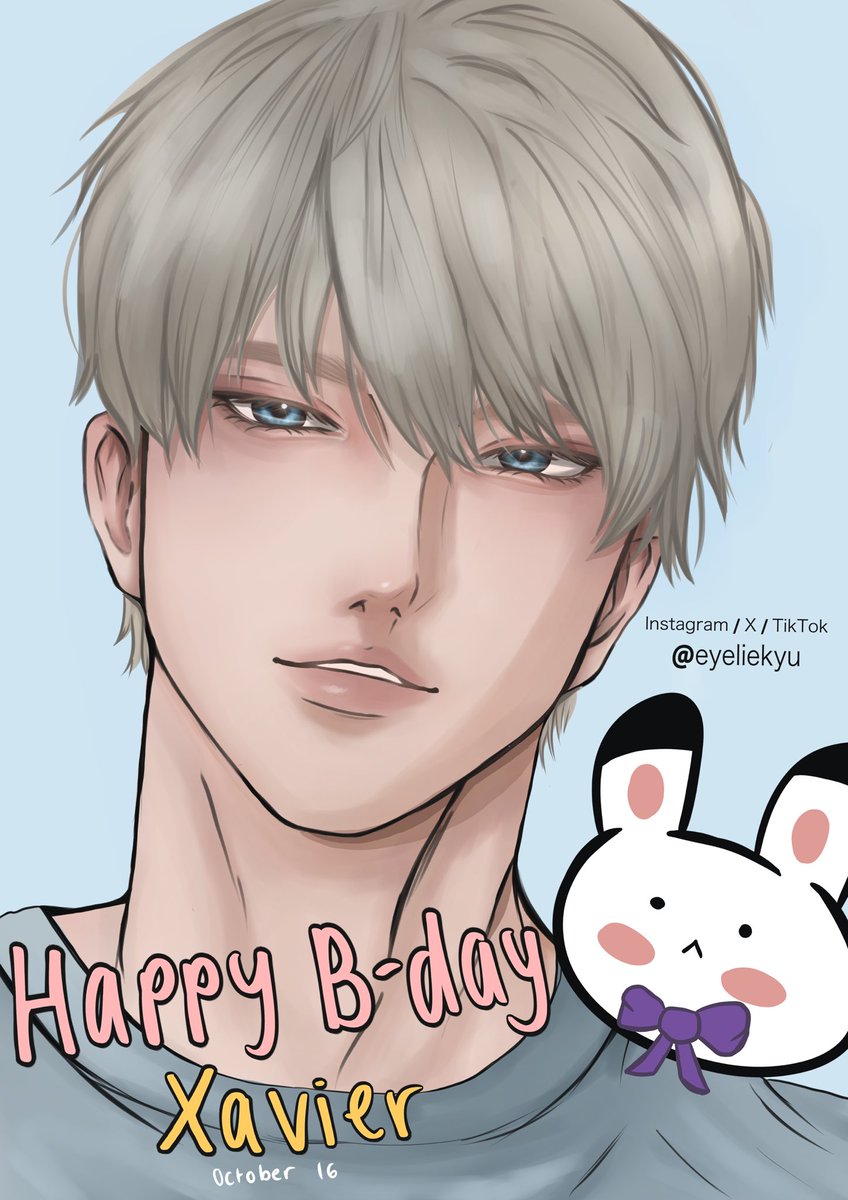 artwork for xavier’s birthday!! 

#LoveandDeepspace #Xavier #HBDXavier