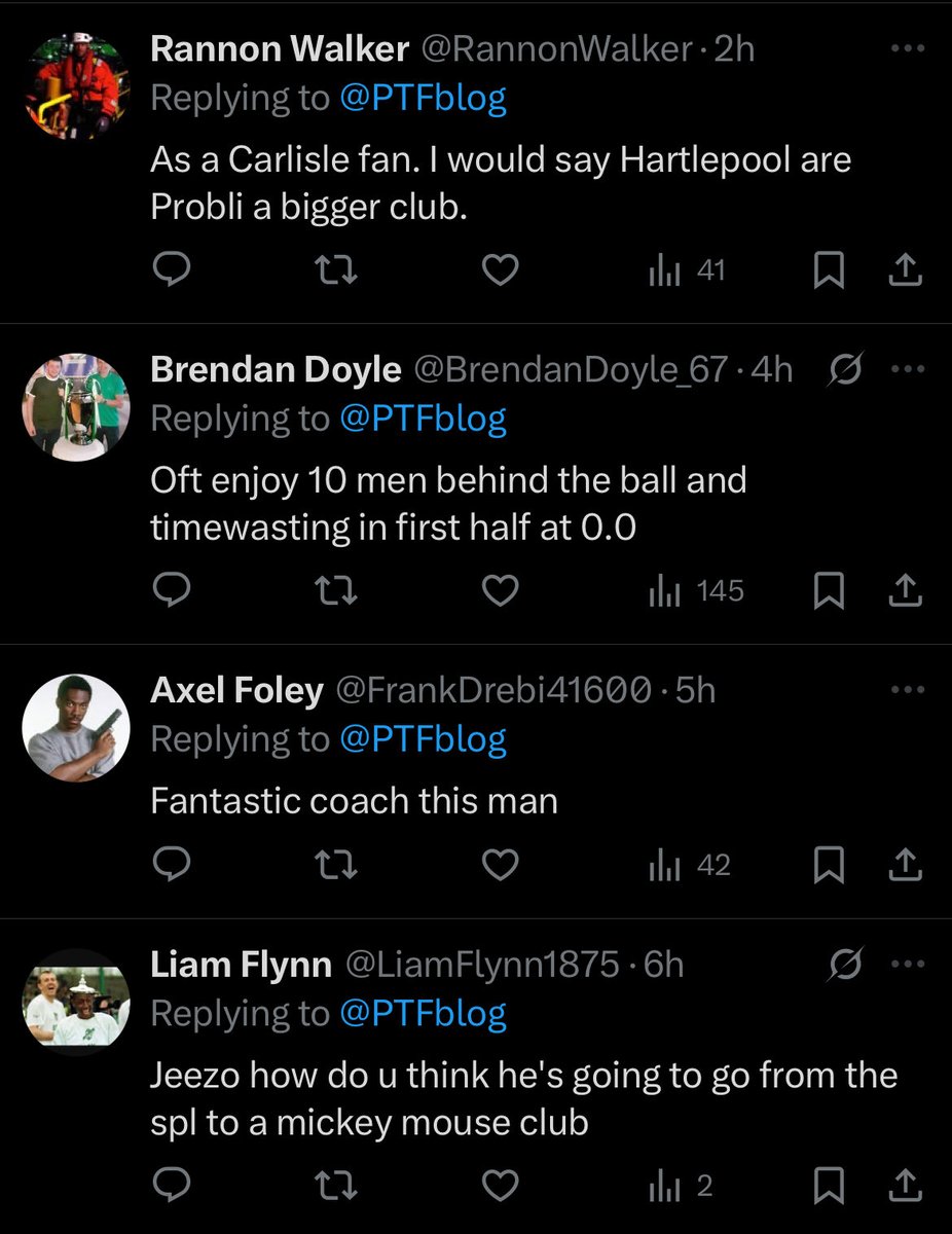 Now into a second day of people not understanding the point of a tweet *literally just about that guy saying someone other than Stephen Robinson is our manager* 😂