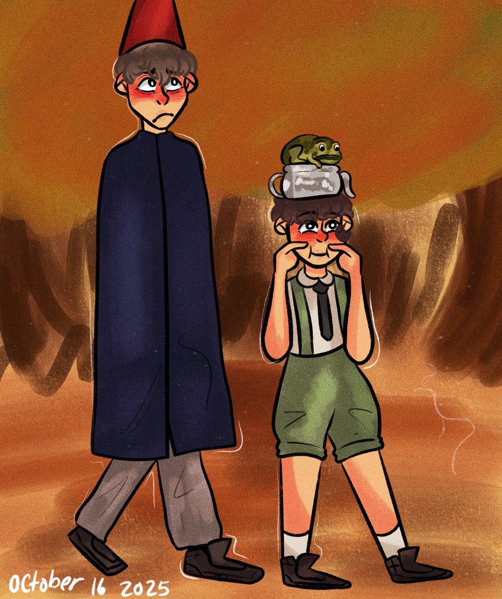 Aloscripting's tweet image. IT THAT TIME OF YEEEAARRR

#OTGW #Overthegardenwall