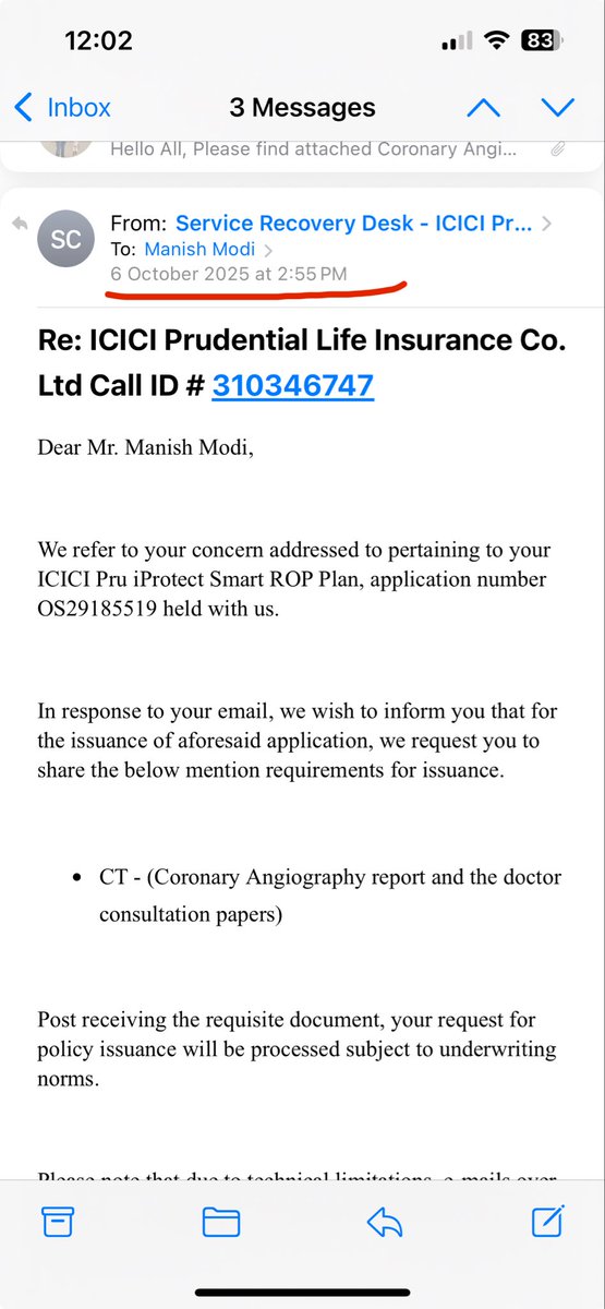 manish0309's tweet photo. @ICICIPruLife Is there a reason why am I being asked for the same thing again and again? #CustomerExperience #CustomerServiceFail #CustomerFeedback https://t.co/V28oRUD5lP