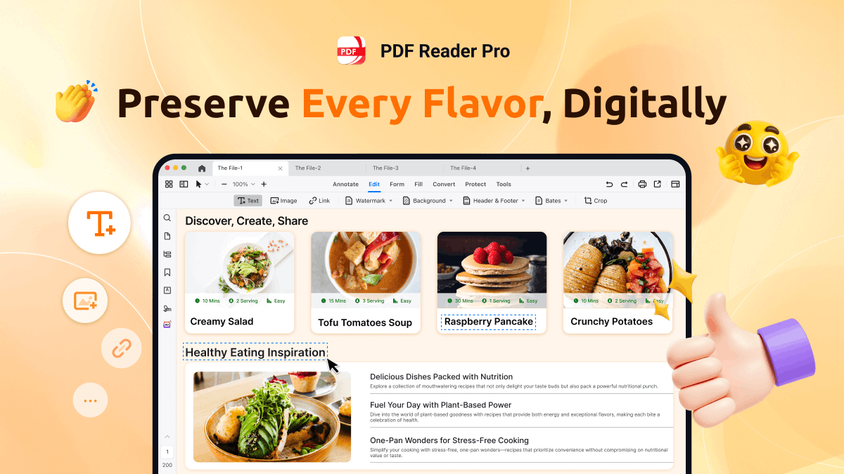 PDFReaderPro's tweet image. 🍲 Save your favorite recipes, organize them like a pro!
Scan handwritten notes, or edit & share your recipe PDFs with our free template now!
pdfreaderpro.com/templates/reci…
Because good food deserves to be remembered (and perfectly formatted). 😋
#WorldFoodDay #DigitalRecipes
