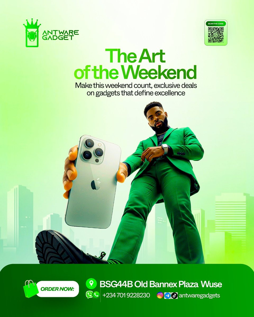 ayobytevisualz's tweet image. Tgif Premium Promotional Design