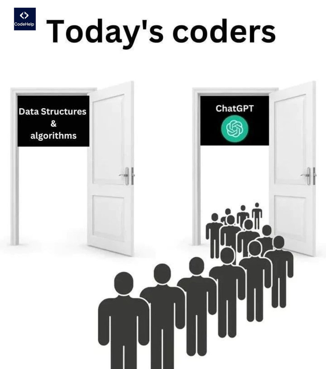 CodeHelp4U's tweet image. ChatGPT is being best friend to you all ...
DSA se dosti tod diaa tumlog  😢😢😢
