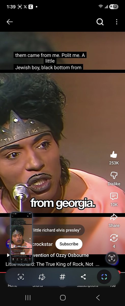 KingChecaugo's tweet photo. A poor little Jewish boy from Georgia #LittleRichard King Of Rock IRREFUTABLY 

Shalom #ComedianChecaugoX #thejewchecaugox #ChecaugoFREE https://t.co/aunEGrlIr9