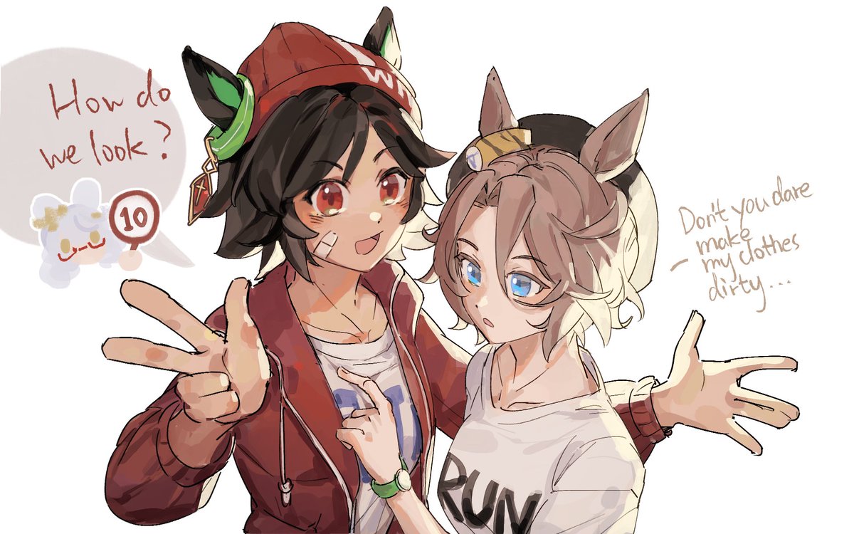 #チケタイ #umamusme 

Biwa approves