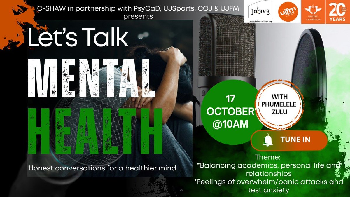 UJ Centre for Student Health & Wellness tweet media