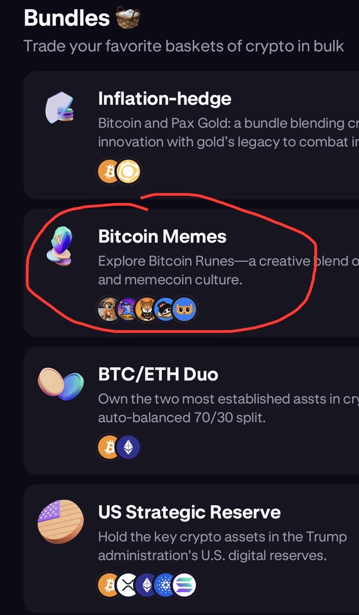 Bitcoin Memes (#Runes) Bundles are currently the 2nd most popular category on @KrakenFX 🔥