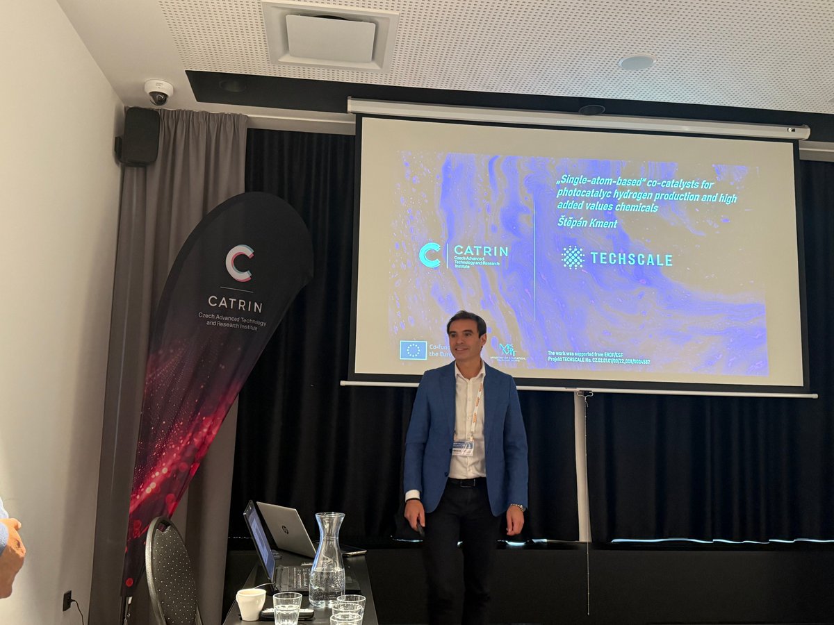 CatrinUP's tweet image. 🇪🇺 Yesterday, the #TECHSCALE project held a workshop at #Nanocon2025 conference in Brno!
Talks explored material design beyond the nanoscale & its applications. @UPOlomouc @UniKarlova @CEITEC_Brno @vutvbrne 🔎catrin.com/cs/aktuality/t…