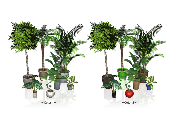 gameassetstudio's tweet photo. 観葉植物セットがUnity Asset Storeで販売中！

多様で精巧な植物はどれもベーシックなデザインで、多くのゲームに合わせられます。

#GameAssetStudio #ゲーム素材 https://t.co/L4jV4NFiTE