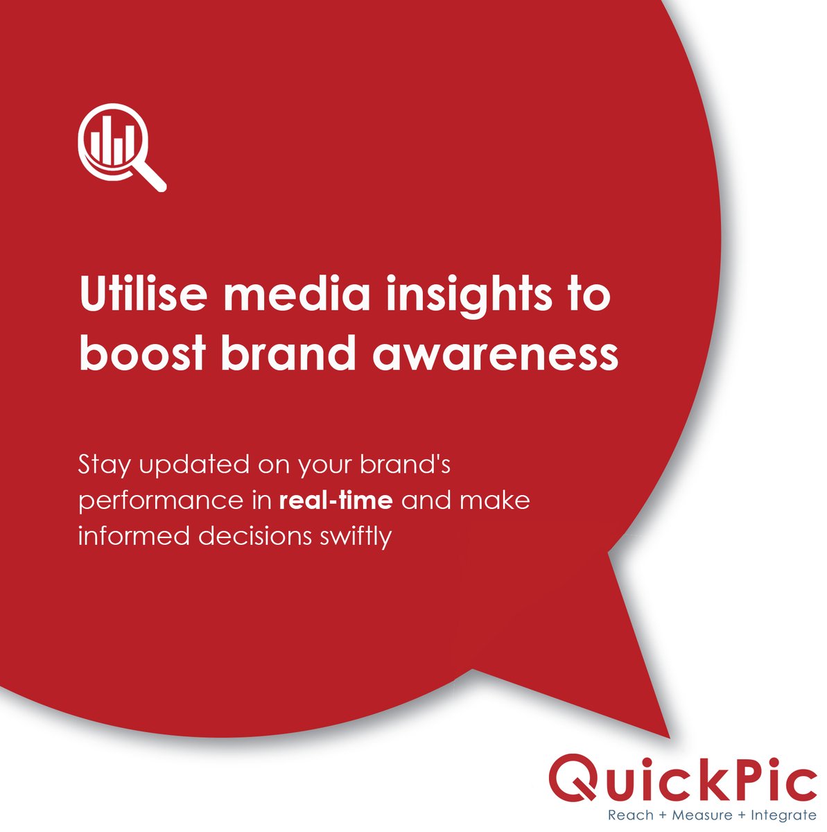 QuickPic_'s tweet image. Leverage real-time data analytics to identify trends and opportunities, allowing you to adapt your strategies and optimise your brand’s success. #QuickPic #MediaMonitoring #ReachMeasureIntegrate #MediaMonitoring #BrandAwareness #MediaInsights #BrandInsights #Trends
