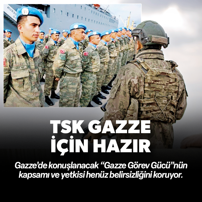 yenisafak's tweet photo. 🇹🇷 🇵🇸 Türkiye, Gazze için desteğe hazır. 

MSB, Gazze’de “Görev Gücü”nün yapılandırılması sürecine ilişkin, TSK'nın kendisine verilecek her göreve hazır olduğunu vurguladı. 

✍🏻 @canberk_dogan1