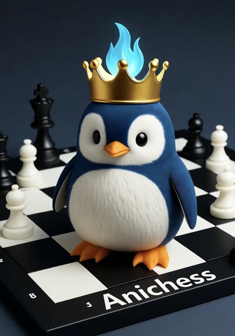 Basboycitto (@basboycitto) on Twitter photo Ever wondered what happens when a waddling, ice loving Pudgy Penguin stumbles into the enchanted boards of Anichess? turning a standard Sicilian Defense into a slippery slide of chaos! Who’s ready to team up for the next tourney ? #Anichess #PudgyPenguins #ChesshMagic <a href="/Chevy_Jai/">Chev | Anichess</a> Ever wondered what happens when a waddling, ice loving Pudgy Penguin stumbles into the enchanted boards of Anichess? turning a standard Sicilian Defense into a slippery slide of chaos! Who’s ready to team up for the next tourney ? #Anichess #PudgyPenguins #ChesshMagic <a href="/Chevy_Jai/">Chev | Anichess</a>