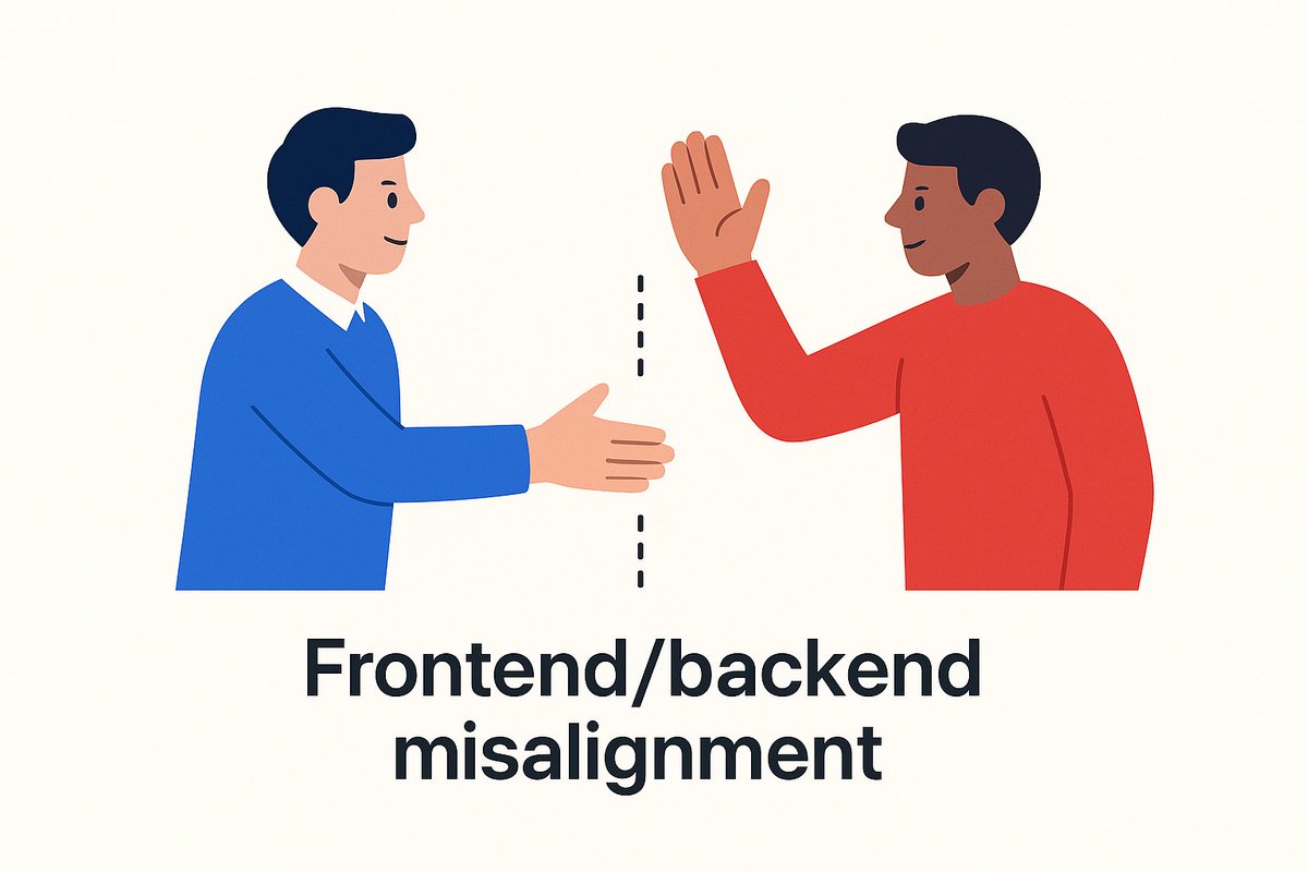 The API changed again and suddenly half the UI broke because no one told the frontend team.

This isn’t a communication issue. It’s an architecture problem.

Composable design and clear contracts between frontend and backend aren’t optional anymore. They’re survival.

#SaaS
