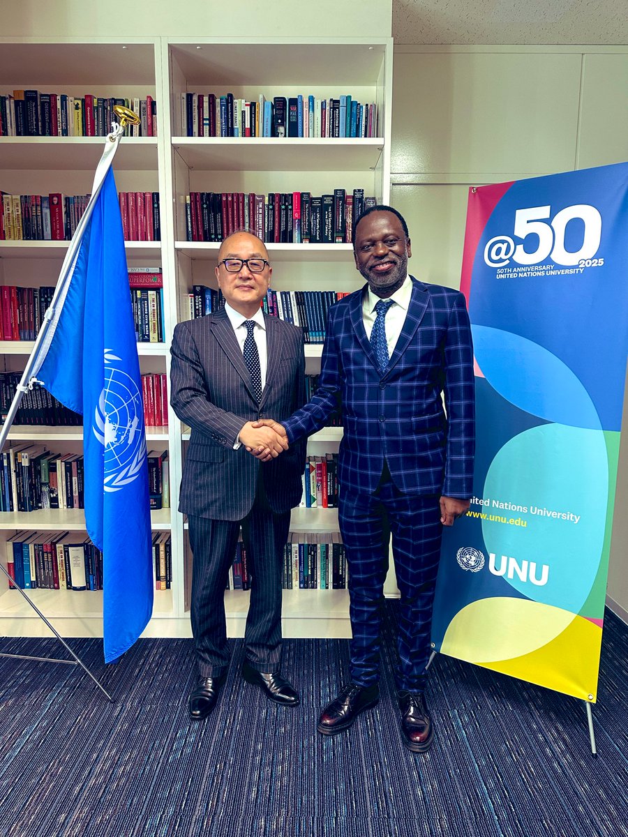 tmarwala's tweet image. Honoured to receive a courtesy visit from Mr. Mitsuo Kojima, UNU-IAS Board Member and Representative Director of MetLife Investment Management Japan, Ltd. Grateful for his support in advancing our shared mission. #Sustainability #GlobalCooperation #UNU