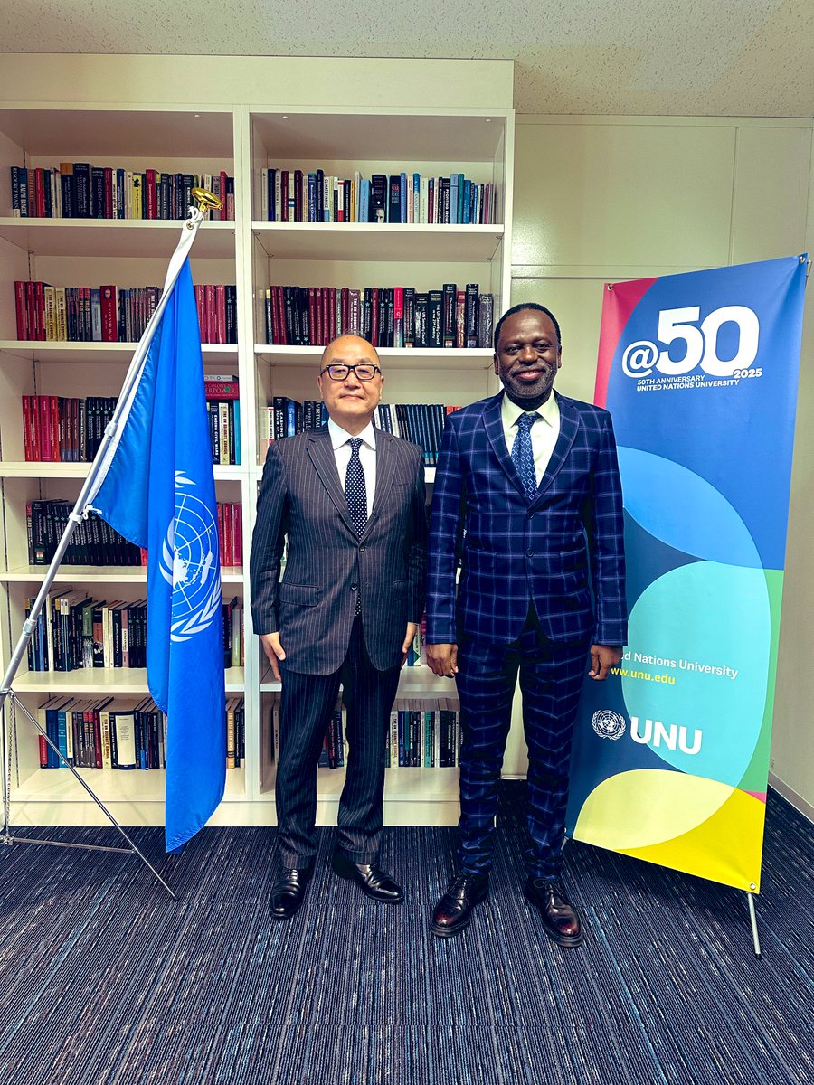 tmarwala's tweet image. Honoured to receive a courtesy visit from Mr. Mitsuo Kojima, UNU-IAS Board Member and Representative Director of MetLife Investment Management Japan, Ltd. Grateful for his support in advancing our shared mission. #Sustainability #GlobalCooperation #UNU